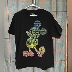 Multicolor Mickey tee